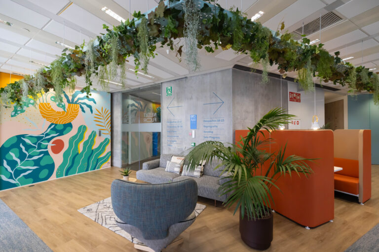Coworking Barcelona Con Espacios Comunes